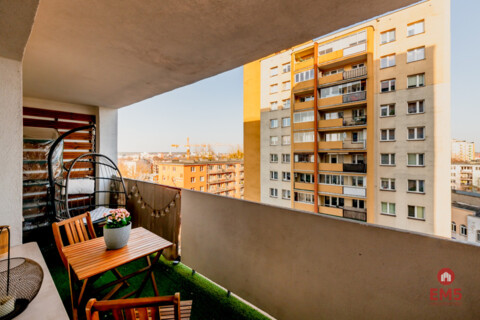 Trzy pokoje, duży balkon, Centrum