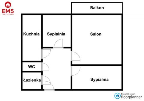Mieszkanie 3-pokojowe w cichej okolicy