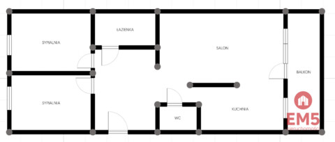 3 pokoje | parter | ogrodzona posesja
