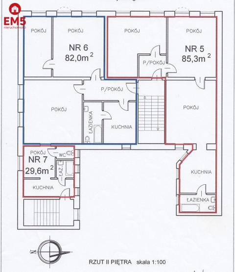 Kamienica centrum 553m2 z potencjałem