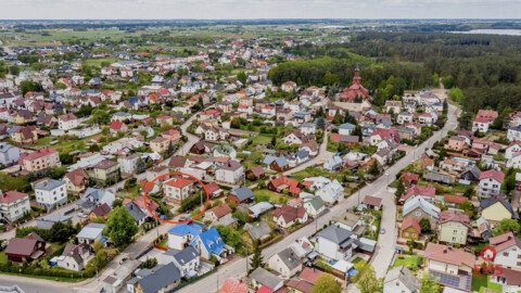 Dom 2 piętrowy, ogród