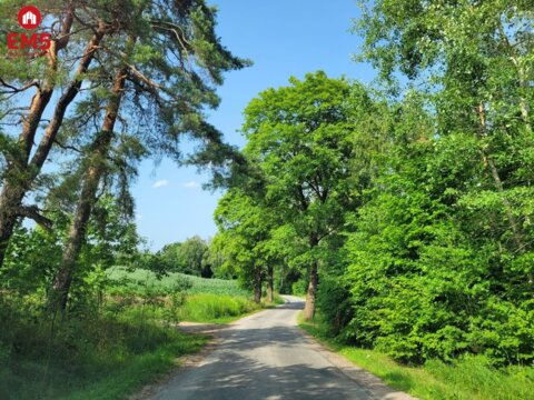 Mazury, jezioro Garbas, duża działka.