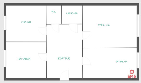 3 -pokoje przy USK (OS. PIASKI), Waszyngtona