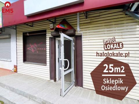 Sklepik osiedlowy 25m2