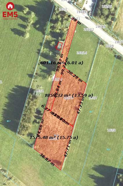 Działka Letniki  z potencjałem 2954m2