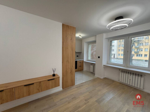 Nowoczesne 2-pokojowe mieszkanie z garderobą, osie