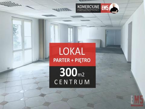 Ścisłe centrum 300 m2 parter plus piętro