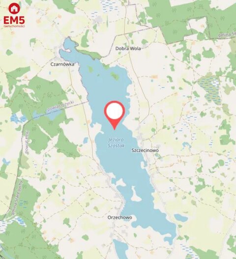 Jezioro, strefa ciszy, piękne widoki.