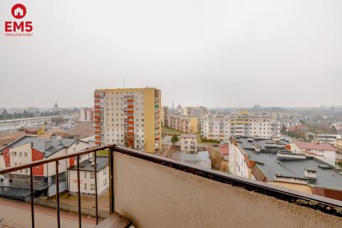 Przestronne 2 pokoje z widokiem na miasto