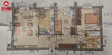 3 pokojowe mieszkanie  ul. JPII z tarasem ok.40m2