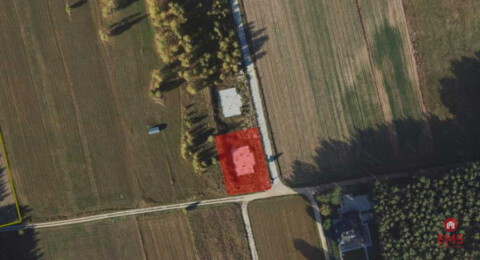 Działka 1000 m2, rozpoczęta inwestycja