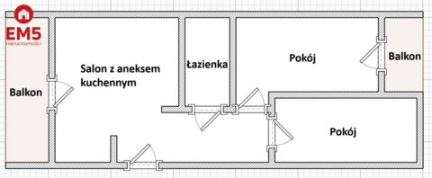 3 POKOJE Z GARAŻEM - BEZ PCC 2%