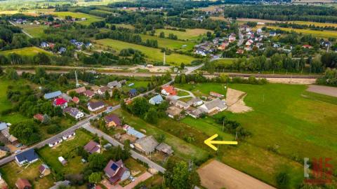 Działka pod lasem, blisko Białegostoku.