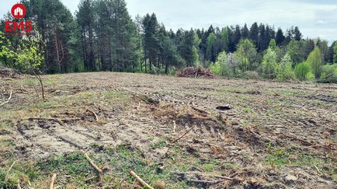 Działka budowlana 3000 m2, Ciasne