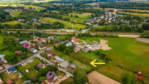 Działka pod lasem, blisko Białegostoku.