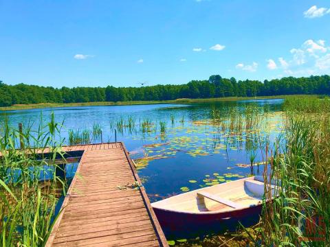 Działki nad Jeziorem  1350m2 7km od Ostródy