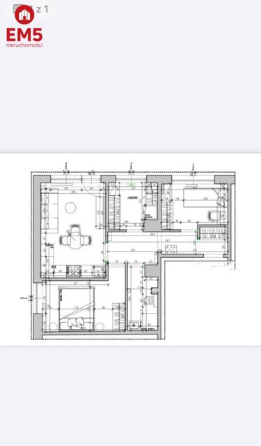 Młodych 3 oddzielne pokoje