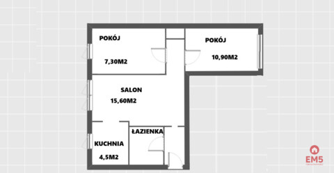 Do remontu 3 pokoje Antoniukowska