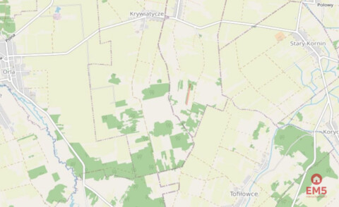 Działka rolna ok. 2 ha w gminie Czyże.