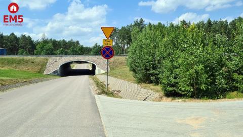 działka 4500 m2 przy DK 8