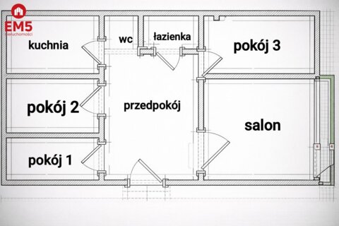 Mieszkanie 4-pokojowe 72m2