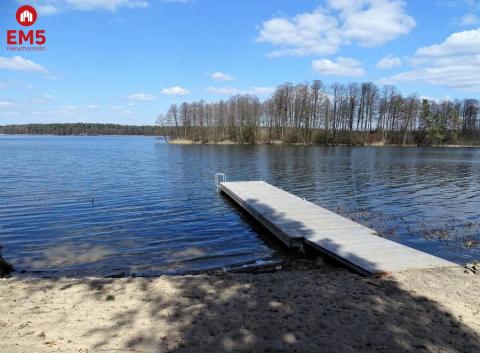 Ośrodek nad jeziorem w Augustowie.