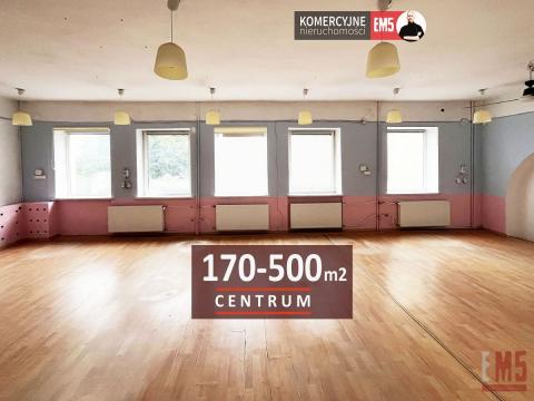 Powierzchnie do 500 m2 w centrum