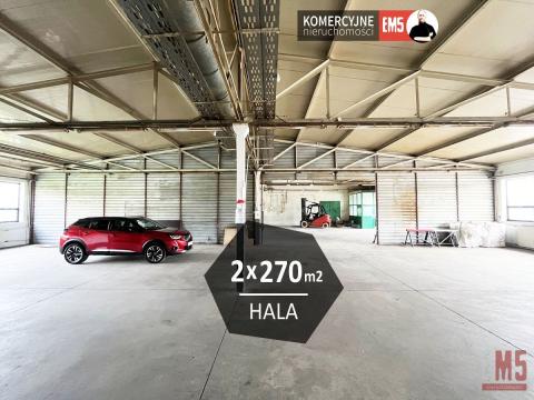 Hale do wynajęcia 2x270 m2