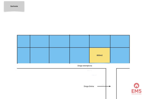 Sochonie działka pod wymarzony dom.