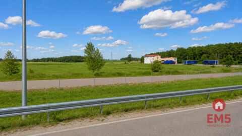 Działka inwestycyjna przy S8