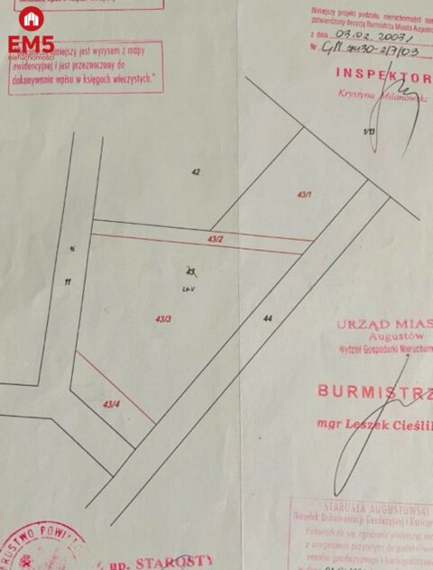 Działka pod inwestycję w Augustowie