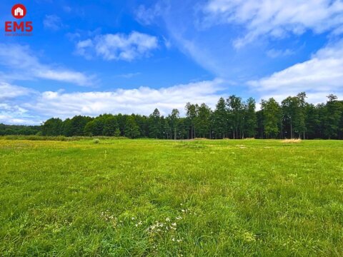 Działka budowlana przy mazurskim jeziorze.