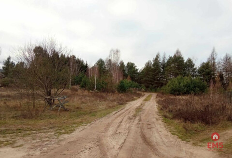 działka pod lasem blisko Białegostoku ze stawem