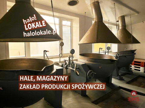Okazja. Zakład spożywczy, hale i magazyny