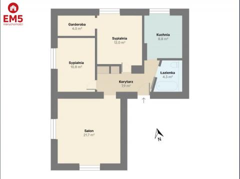 Ścisłe centrum 3 oddzielne pokoje Lipowa