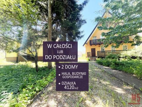 Ładna posiadłość, 2 domy, budynki gospodarcze