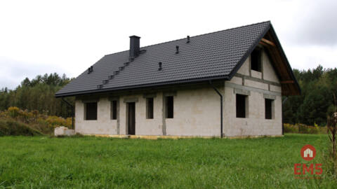 Dom w otoczeniu lasu | działka 2400 m² – Gródek