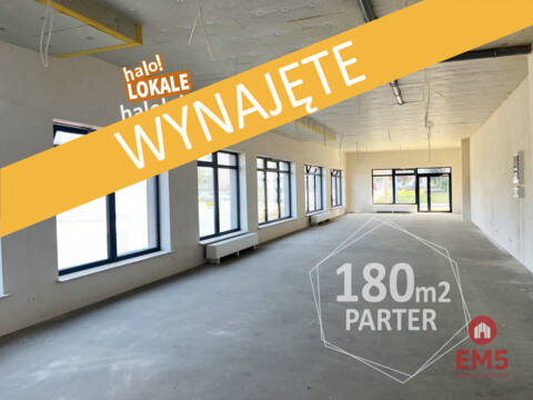 Nowy lokal 180 m2, parter – Białystok