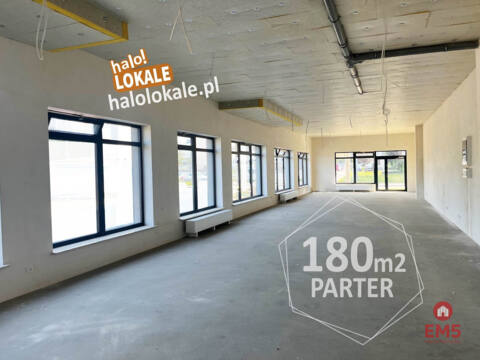 Nowy lokal 180 m2, parter – Białystok