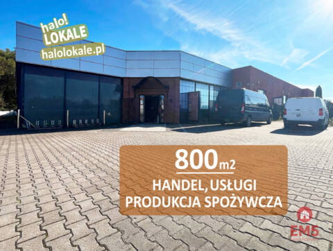 Budynek 800 m2  handel-usługi-produkcja – Białystok