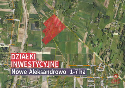 Tereny inwestycyjne w Nowym Aleksandrowie – Nowe Aleksandrowo