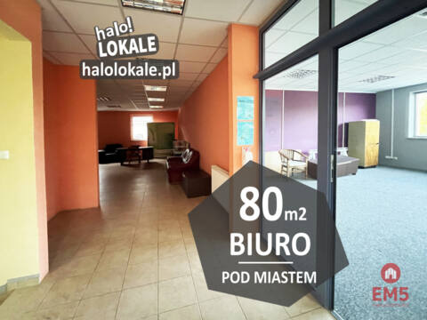 Biuro pod miastem, magazyn, plac – Ignatki
