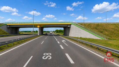 Działka inwestycyjna przy S8 – Rzędziany