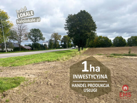 Działka inwestycyjna przy drodze – Białystok