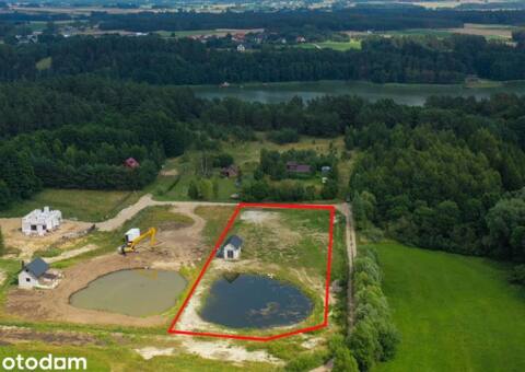 Działka ze stawem w pięknej okolicy Doliny Rospudy – Bakałarzewo